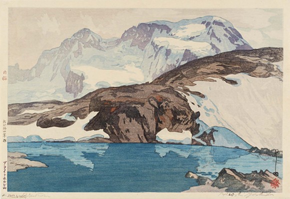 JP Hiroshi Yoshida Breithorn 1925