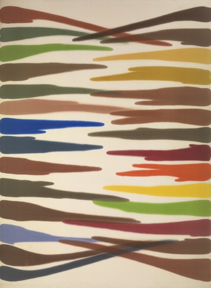 LOU Morris Louis Omega IV 19591960 Maryland College Institute of Art MICA All Rights Reserved 2024 ProLitteris Zurich