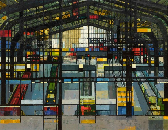 RKE Willi Meister Bahnhof 1976 141x182cm v2